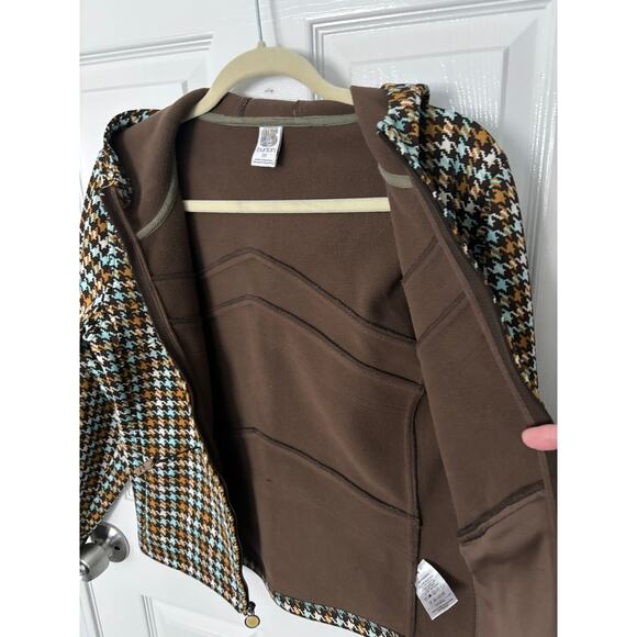 Burton multi color plaid ski/snowboard jacket size ladies medium - Picture 8 of 9